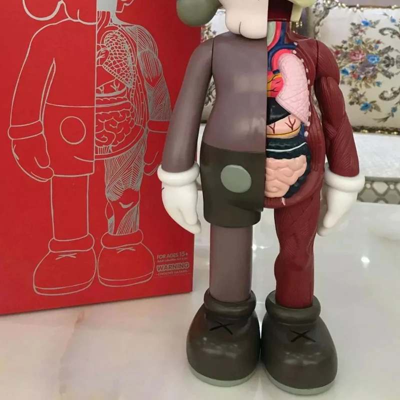 

Hot Sale kaw 20cm Bear Bricklys Action Figures Blocks Bears PVC Dolls Collectible Models Toys