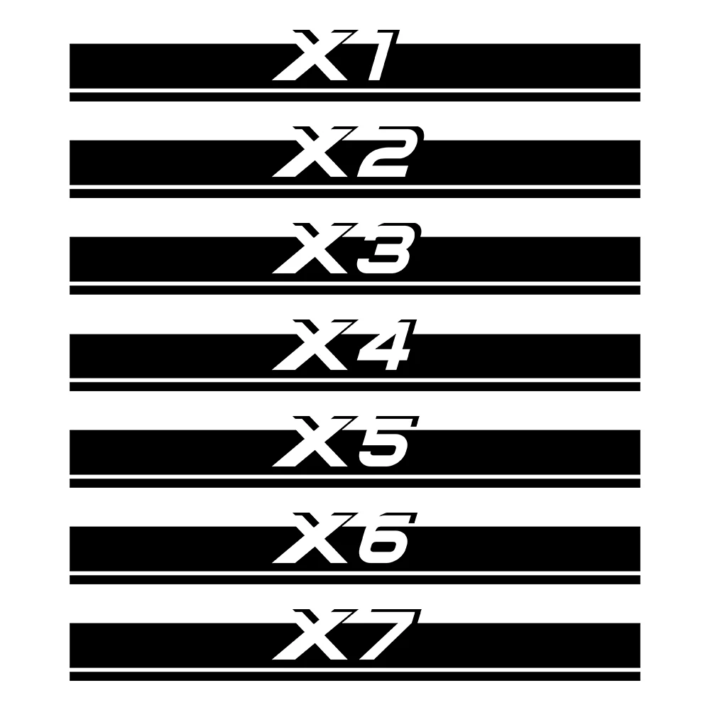 Автомобильная наклейка для BMW X5 E53 E70 F15 G05 X1 F48 X3 F25 X6 E71 X2 F39 X4 F26 X7 G07 автомобильные