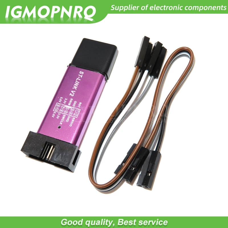 1 шт. LINK Stlink ST Link V2 Mini STM8 STM32 симулятор загрузки программатор с