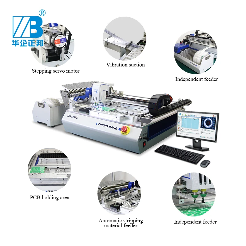 ITECH SMT заводская цена установка для выбора и размещения Настольная SMD сборки