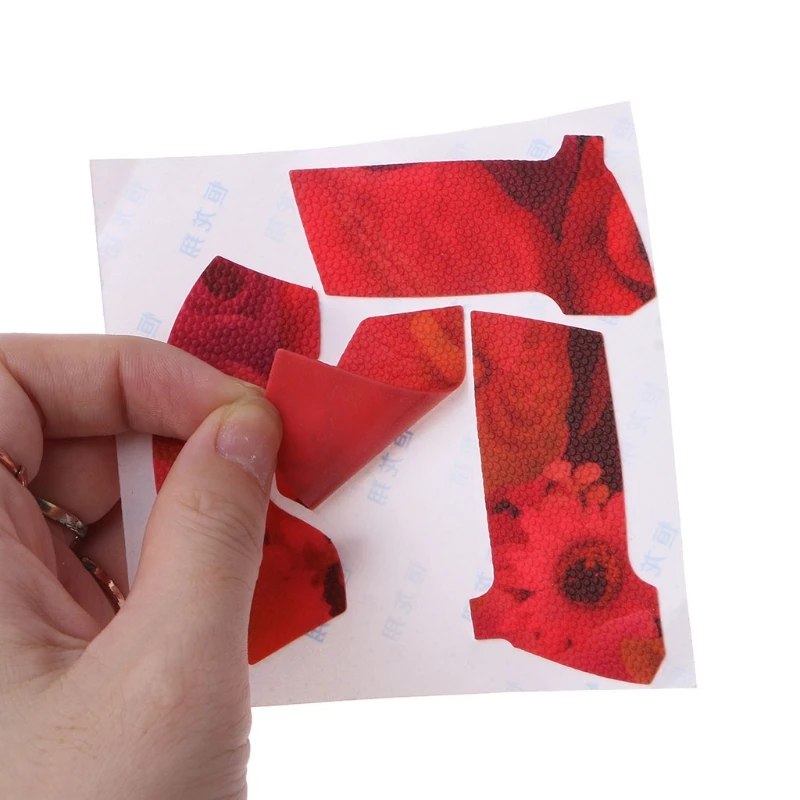 

1 Set Suck Sweat Gaming Mice Skin Ultra-Thin Anti-Slip Sticker Mouse Grips Tape for razer Viper Mouse Red/Blue