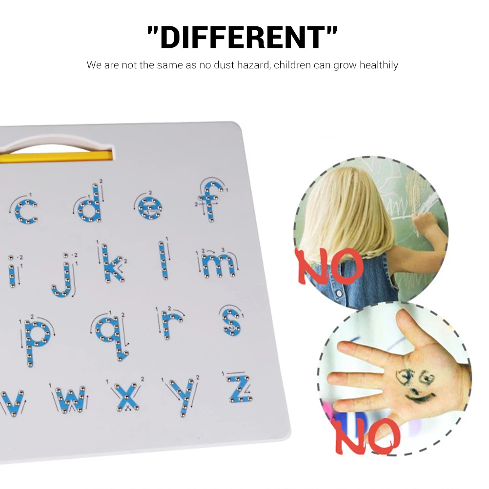 Двусторонняя магнитная доска для рисования с английским алфавитом детская