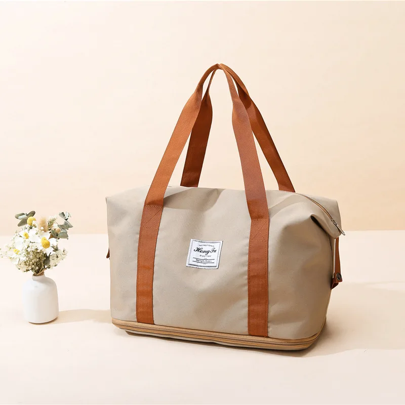 2021 Waterproof Travel Bags for Women Large Capacity Luggage Female Fitness Training Yoga Bags Outdoor Sports Bags Shoulder Bags