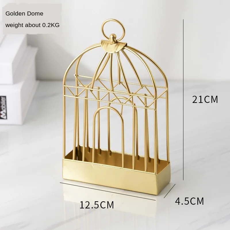 Забавный горячий скандинавский металлический золотой роскошный подсвечник
