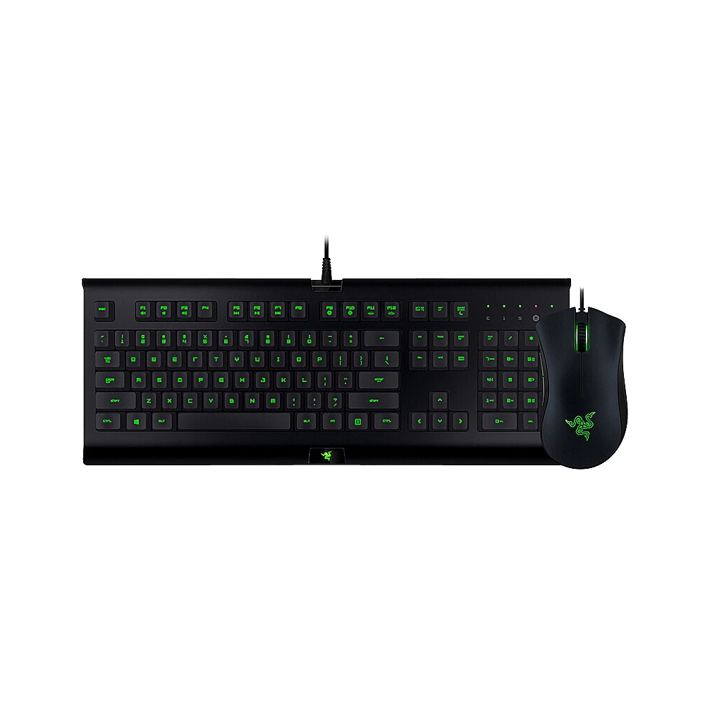 Клавиатура Razer Cynosa Pro + Мышь DeathAdder 2000 набор для игр 3 цвета подсветка Макро запись