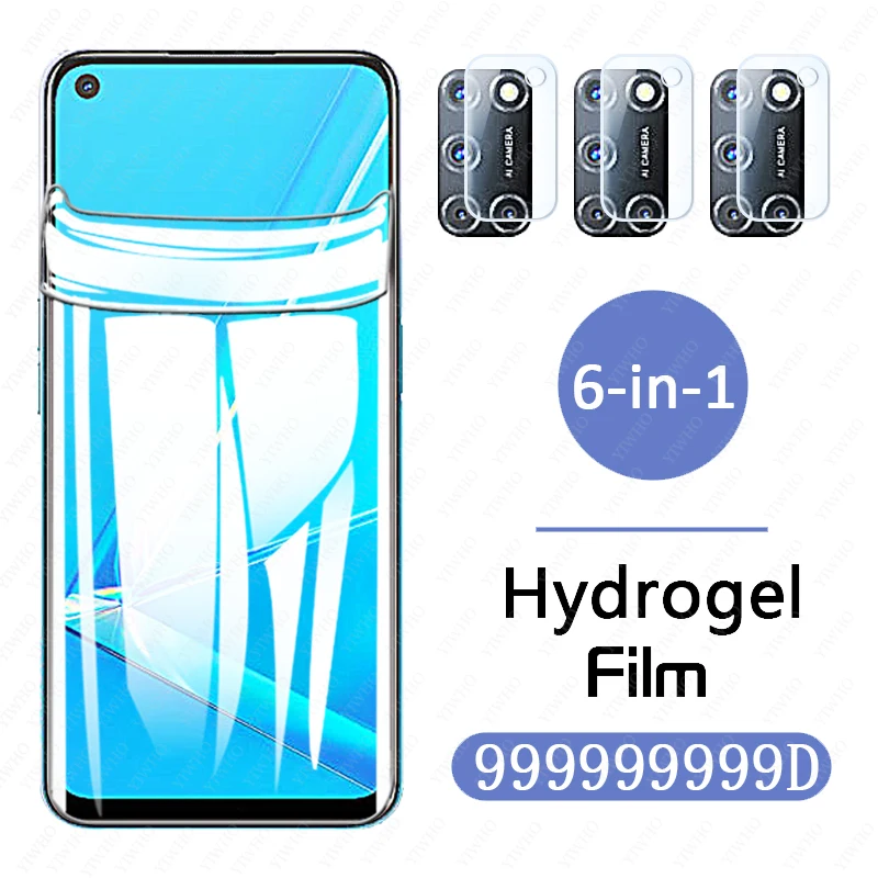 

100D HD гидрогель пленка для oppo a92 задняя камера Объектив Закаленное стекло на для oppo a92 92 6,5 "CPH2059 Экран протектор