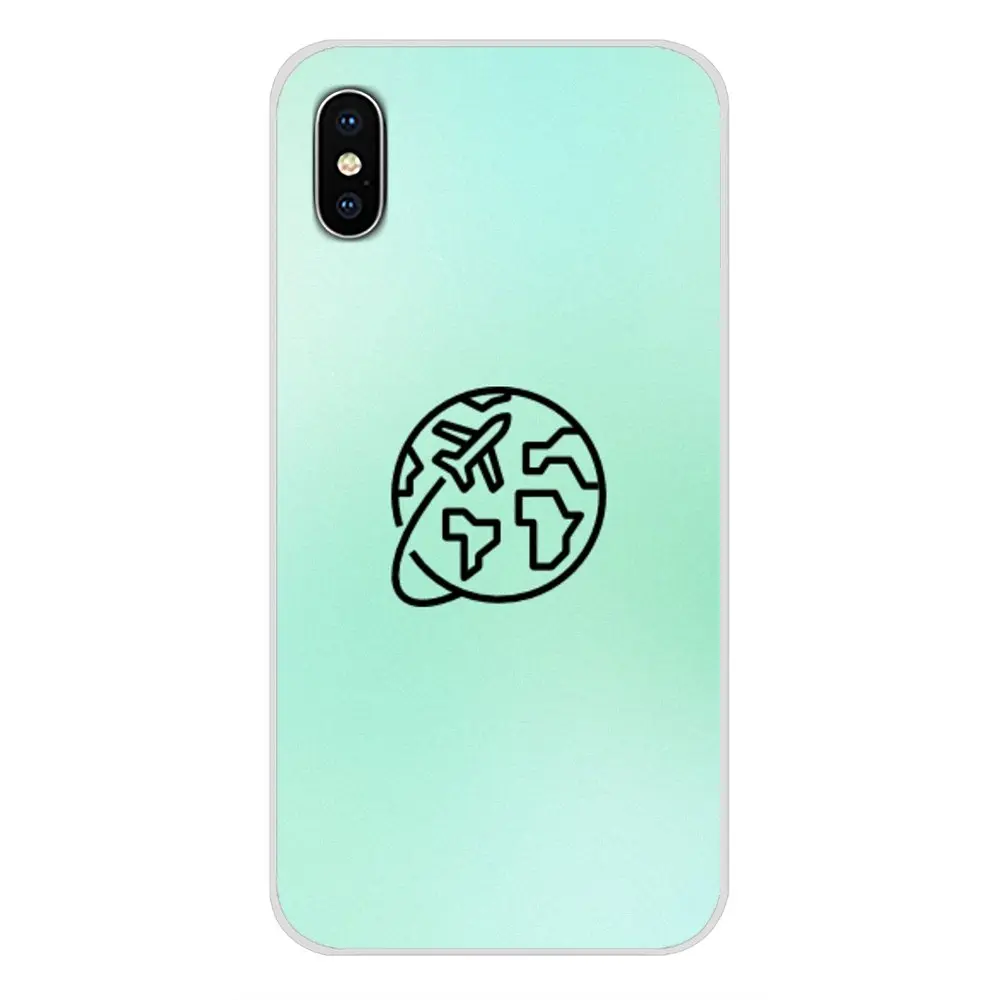 Чехлы для Huawei G7 G8 P7 P8 P9 P10 P20 P30 Lite Mini Pro P Smart Plus 2017 2018 2019 Airplane fly travel cloud Plane | Мобильные