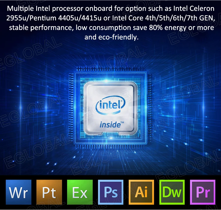 Топ Мини ПК компьютер Intel i5 8250U 4 ядра 8 потоков 6 м кэш Мини ПК Win10 Pro Msata DDR4 16 Гб 4 к HDMI VGA