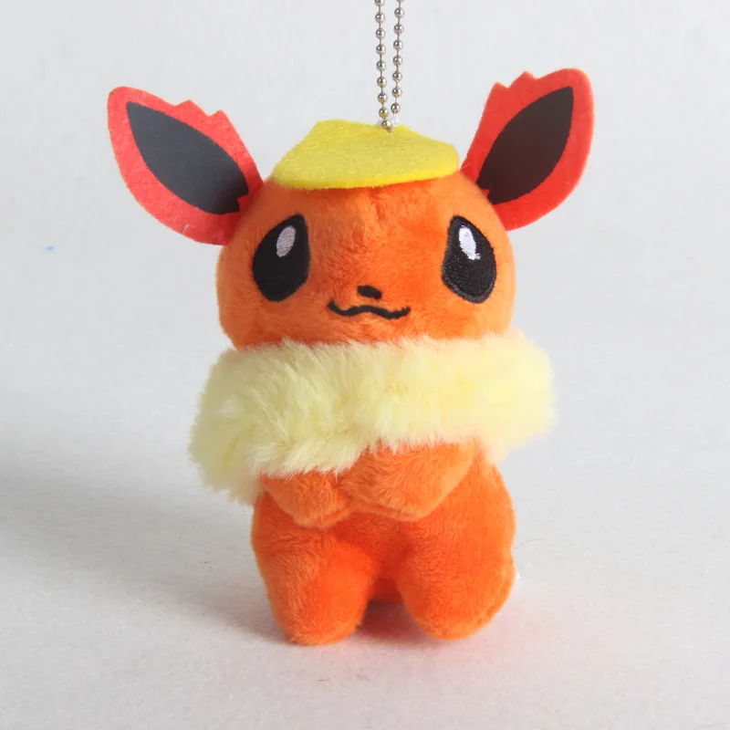 10 см Takara Tomy Pokemon Pikachu Eevee плюшевые игрушки Jigglypuff Charmander Gengar Bulbasaur плюшевые игрушки для детей - Цвет: huojingling
