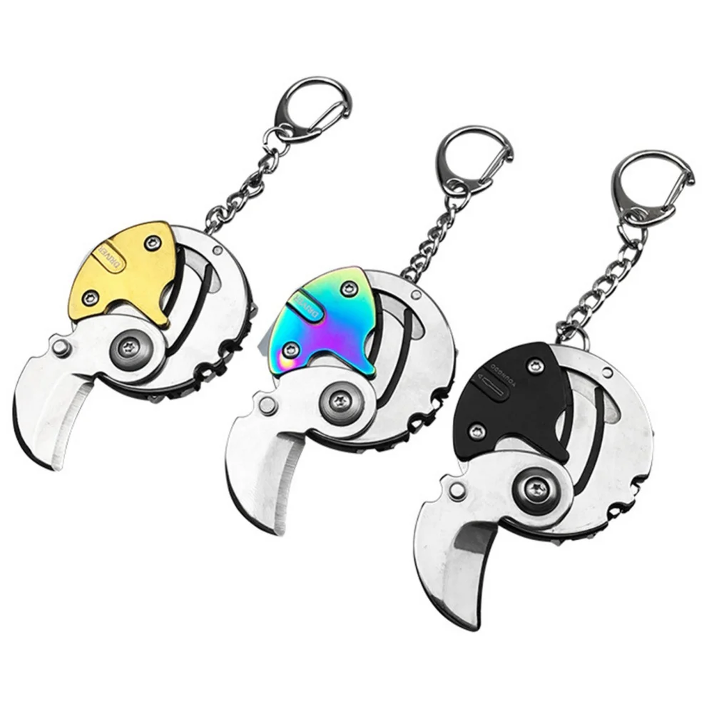 

Foldable Coin Outdoor EDC Tool Multifunctional Keychain Screwdriver Pocket Mini Gear Multi Gadget Maintenance Survival Tool