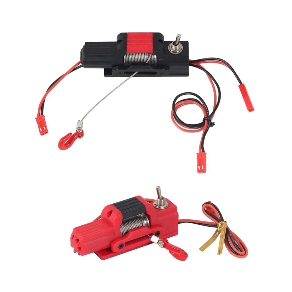

Metal Electric Winch Controller System Set For 1:10 RC Crawler 90046 D90