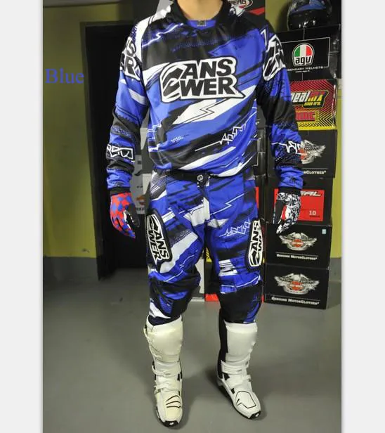 Костюм для мотокросса комплект Dirt BIke Racing Vented Pant комбинированные мотоциклетные костюмы гоночная команда оборудование