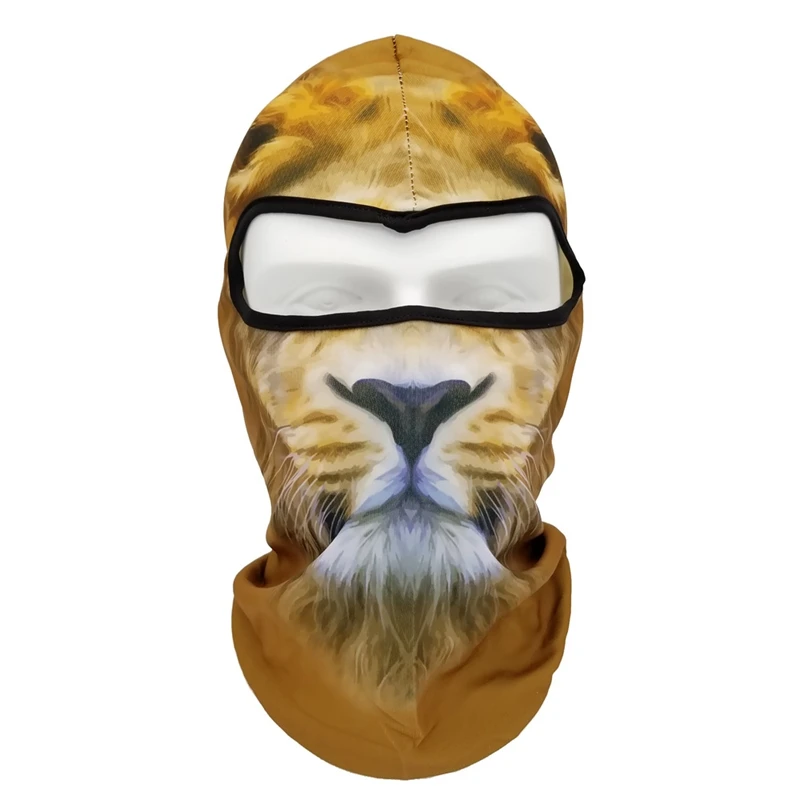 Камуфляжная Лыжная Шапка WZCX с животным принтом ветрозащитная однотонная