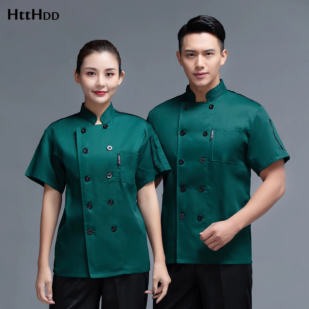 

Оптовая продажа, униформа для кухни отеля, одежда для приготовления пищи, рубашка для шеф-повара, 5 цветов, одежда для суши