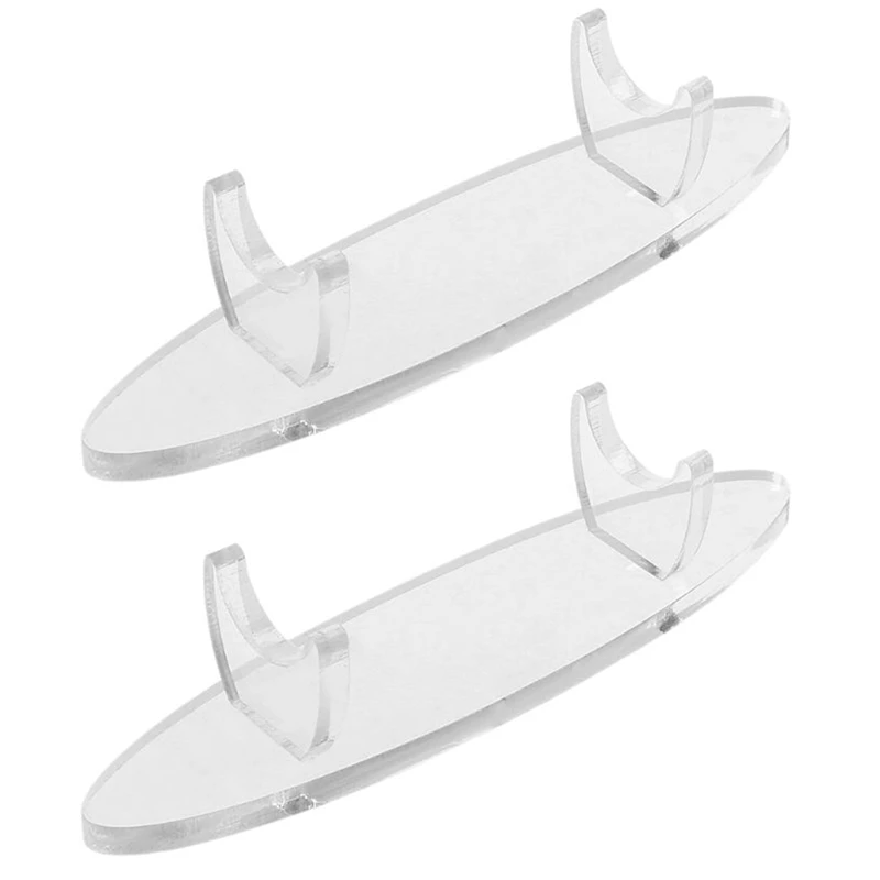 

2 Pieces of Acrylic Pen Holder Display Stand, Transparent Cosmetic Brush Holder Organizer