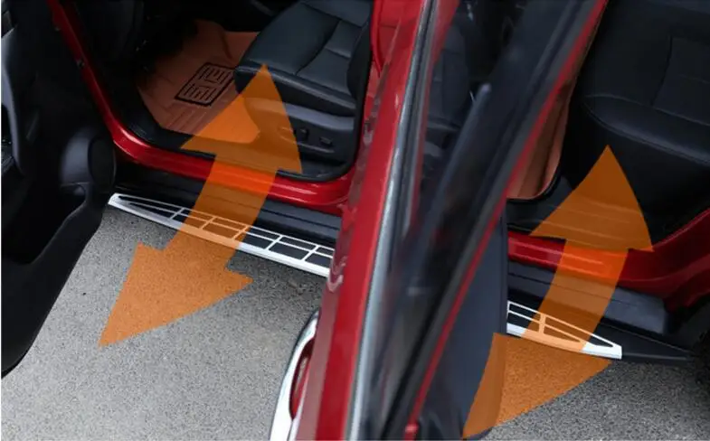 Для автомобильных ходовых досок Авто боковой шаг бар педали Nerf баров для Nissan X-Trail