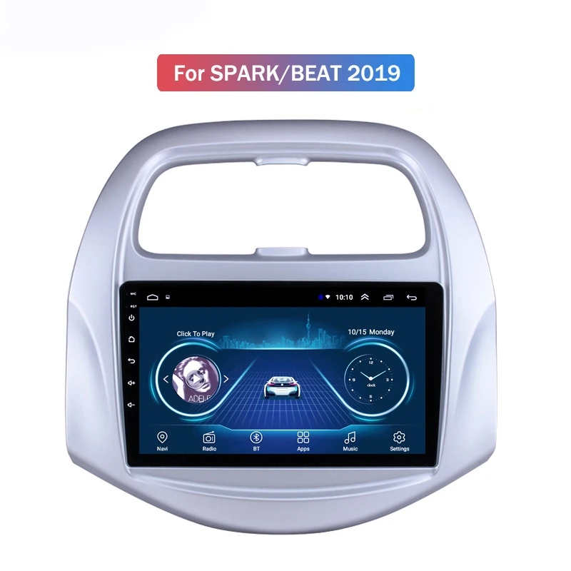 Android9 для Chevrolet Spark Beat 2019 Google Store Зарубежное радио автомобильный Bluetooth навигатор