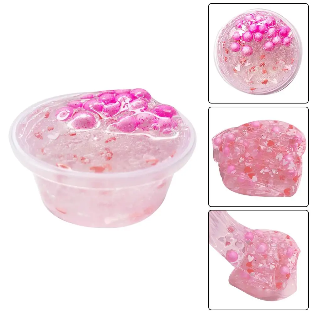DIY Кристалл слизи глина Muds Floam шпатлевка шарик дети анти стресс шлама игрушка