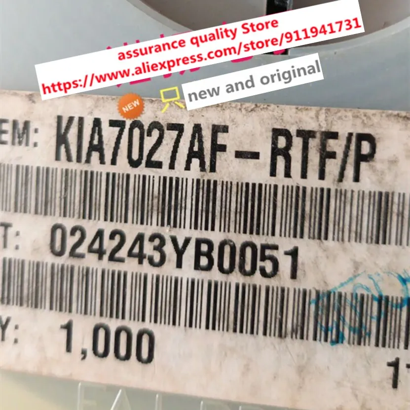 10 шт./лот 3362P-1-202LF 3362P-1 3362P AS1909C168-T AS1909C168 as1900 KIA7027AF-RTF/P KIA7027AF-RTF KIA7027AF KIA7027 | Электронные