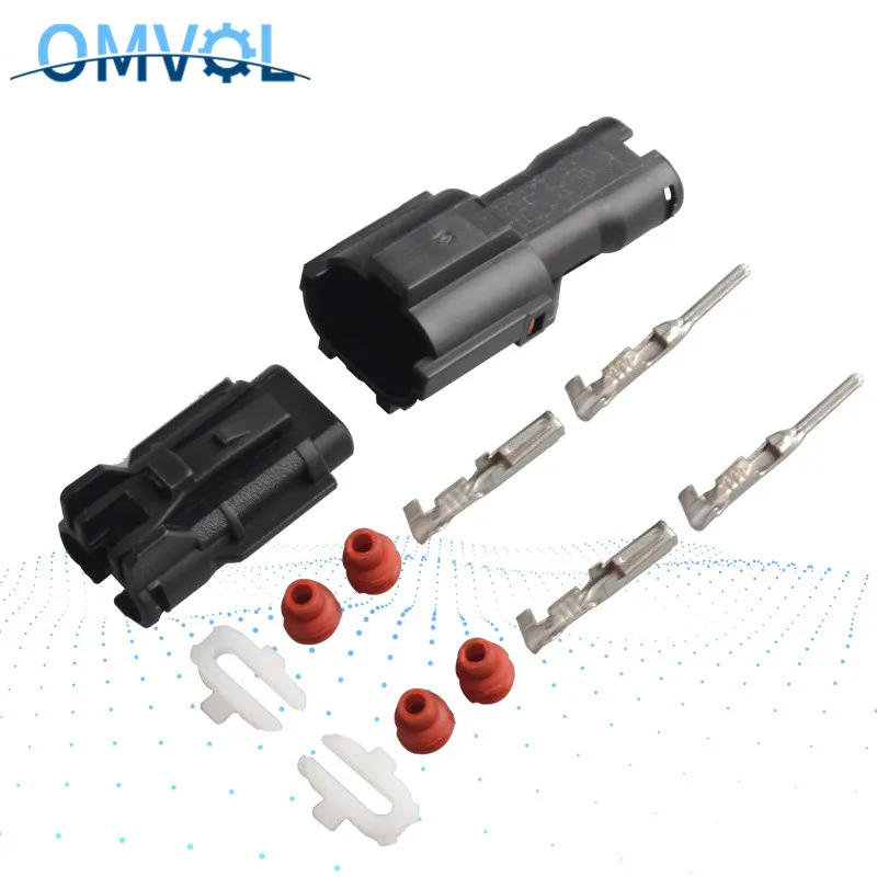 1Set 1P/2P/3P car connector 1.8mm terminal 1/2/3way lamp modified plug 1pin waterproof for | Обустройство дома