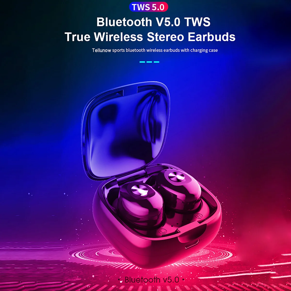 Беспроводные наушники Bluetooth V5.0, TWS наушники для телефона, стерео игровая гарнитура, свободные руки, спортивные наушники для Xiaomi Meizu IPhone