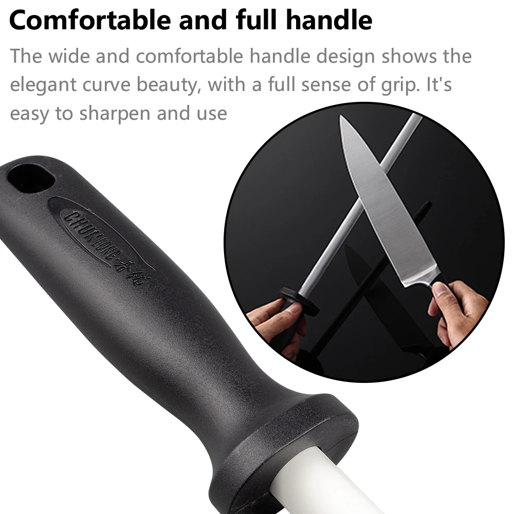 Японская точилка для кухонных ножей ручка из АБС-пластика 6/8/10/12 дюймов