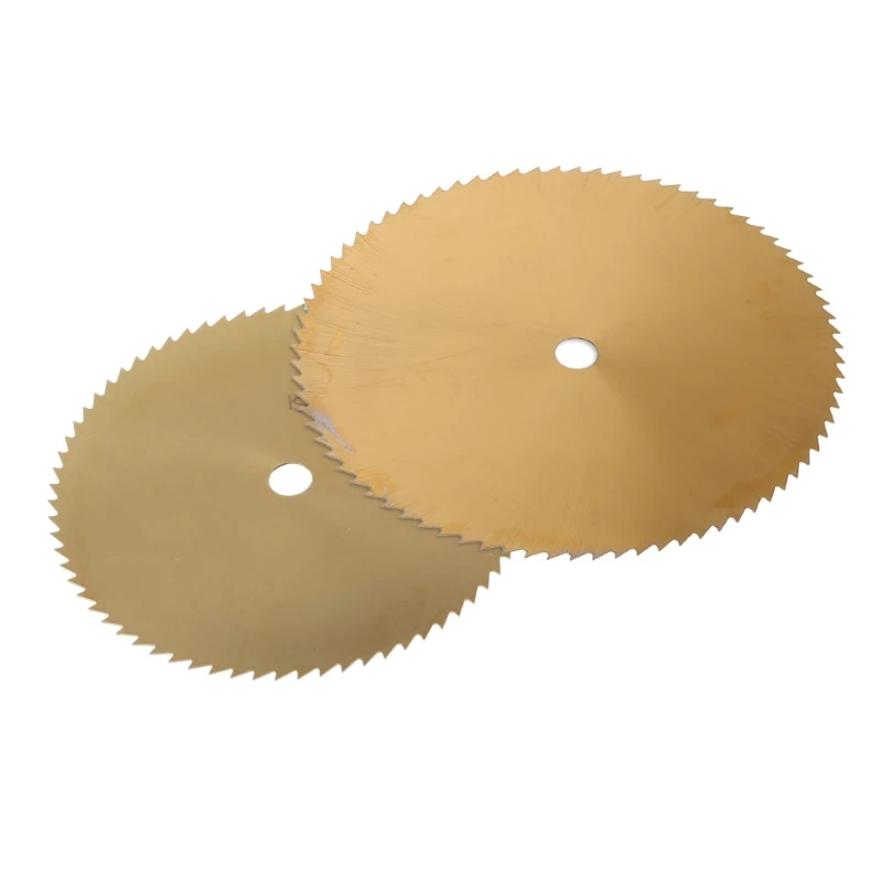 Пильный диск Циркулярный с титановым покрытием диаметр 70/80 мм для резки металла и
