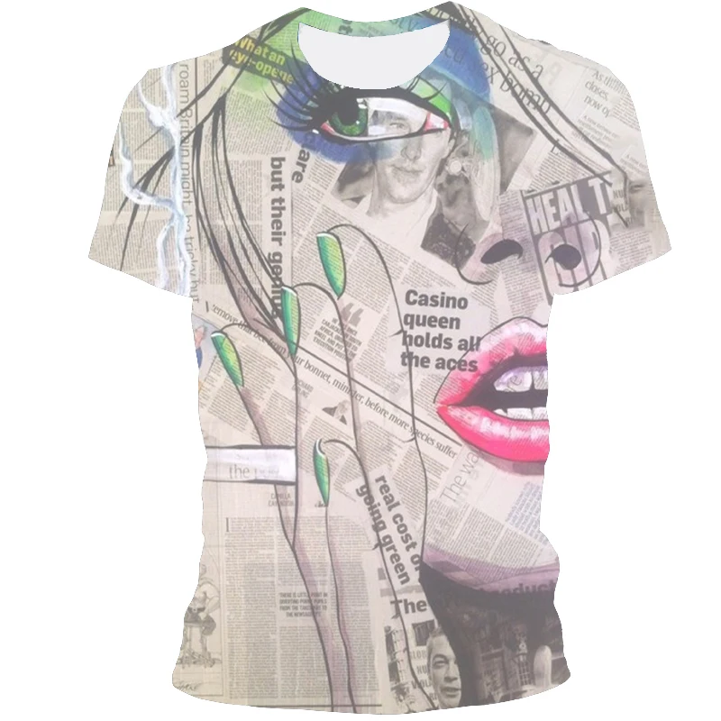 

Футболка Летняя, универсальная, в стиле хип-хоп, с коротким рукавом, для мужчин и женщин, 2021