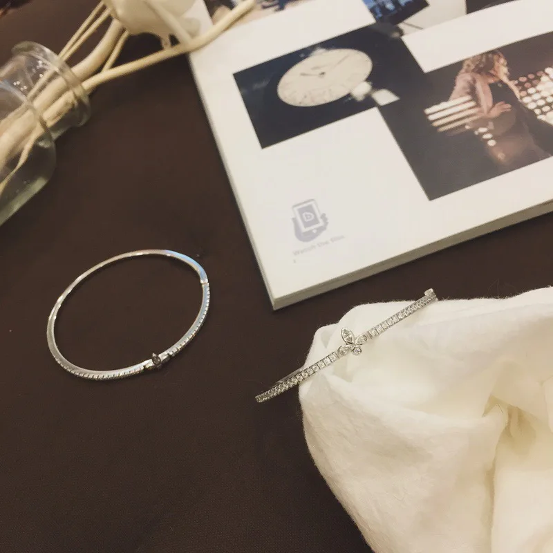 

TY168 Pop Women's Bracelet 925 Silver Girls' Wild Bracelet