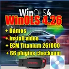 Хит продаж 2021 года! WinOLS 4,26 + Ecm titanium 26100 + 66 плагинов и Checksum WinOLS 4,26 + Damos файлы + видео + Руководство пользователя отправка cd диска