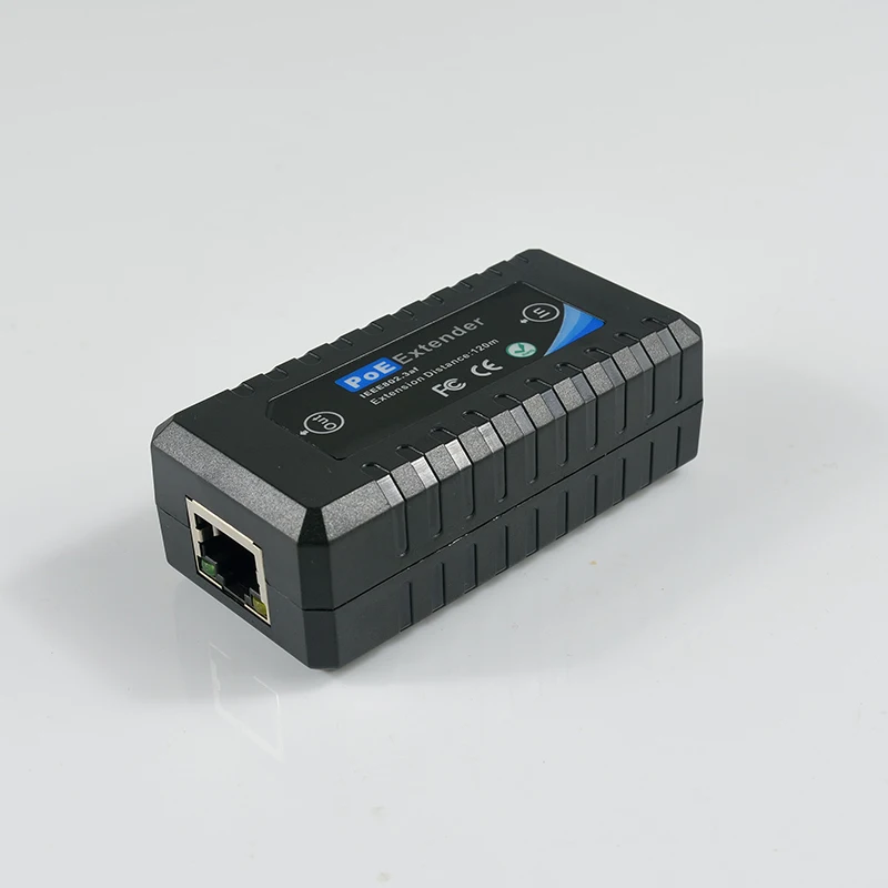 Удлинитель PoE IEEE802.3af для IP-камеры систем безопасности Ethernet 1 порт 10/100 м |