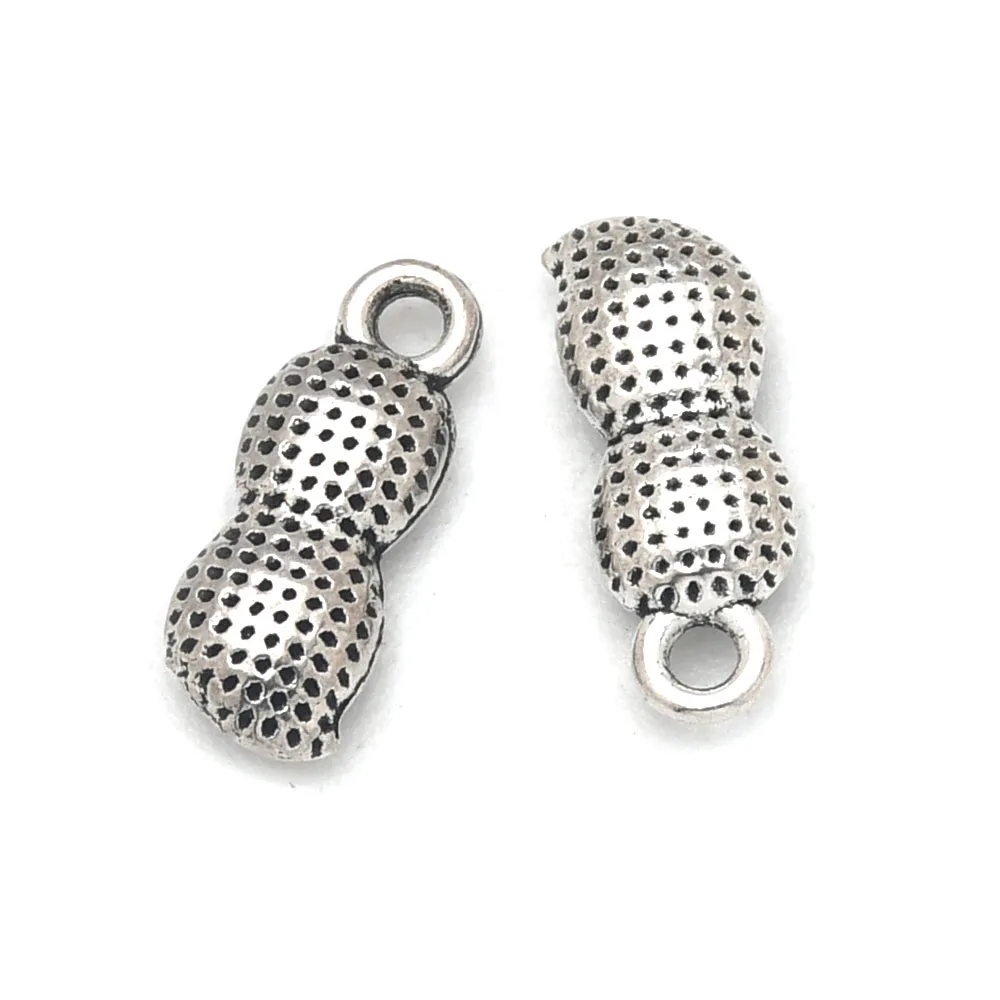 Подвеска из цинкового сплава в виде арахиса 30 шт./лот|Ювелирная фурнитура и