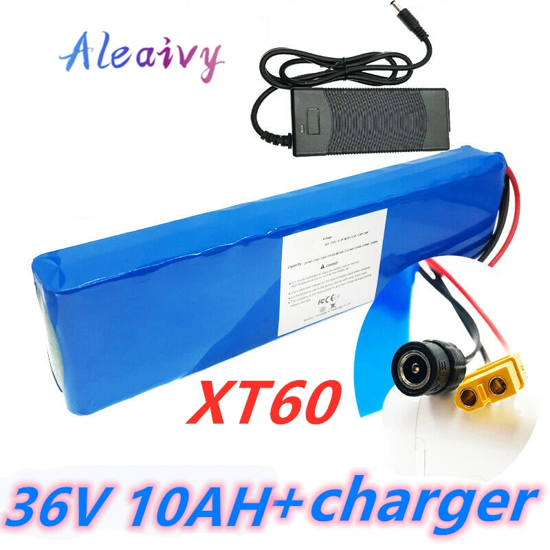 

2020 NEW 36V 10Ah 18650 lithium battery pack 500W built in 20A BMS For m365 ebike bicycle scooter with 42V 2A charger