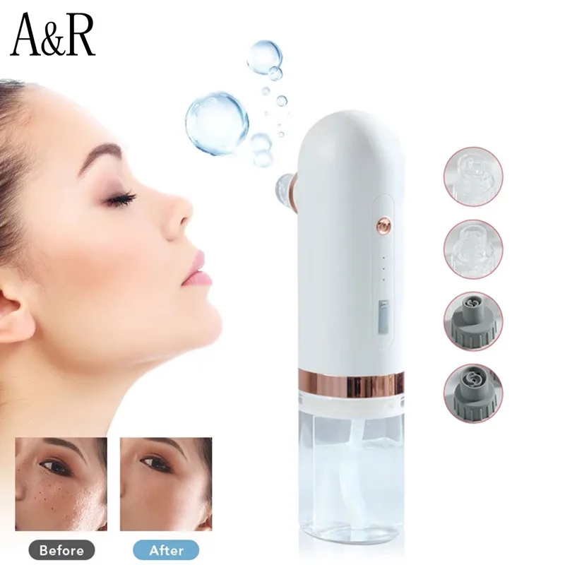 

Small Bubble Acne Cleaner Water Cycle Black Spots Extractor Vacuum Blackhead Remover Facial Electric Pore Deep Cleansing Tool