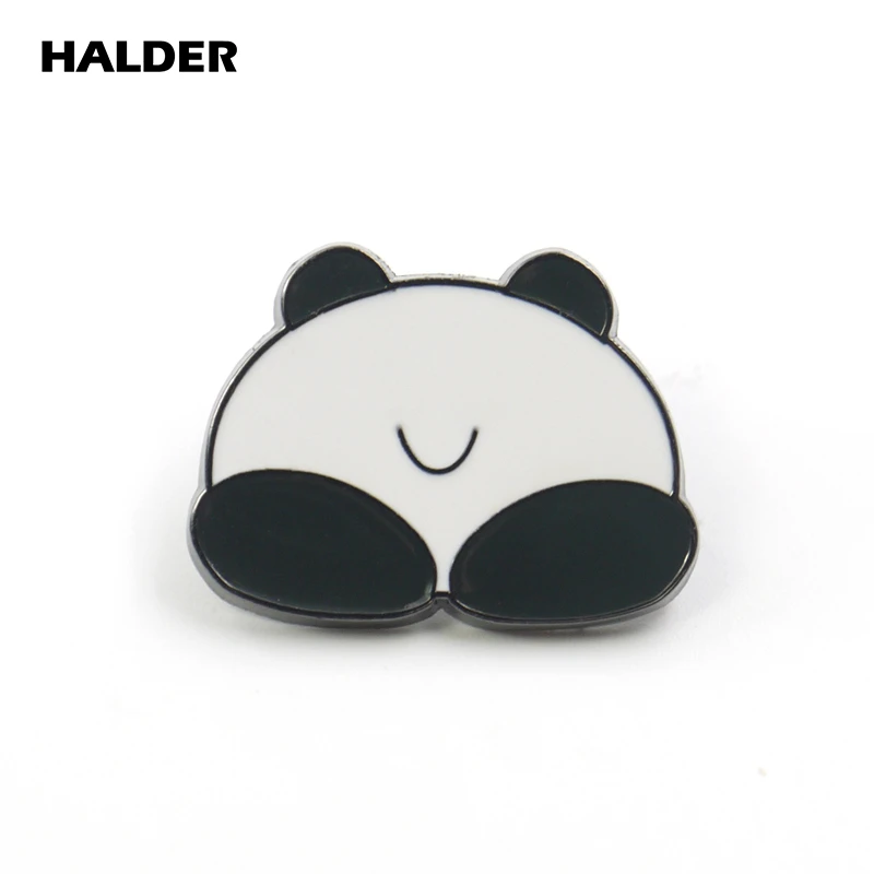 BR0085 HALDER животные панда мультфильм модные ювелирные изделия эмалевые заколки для