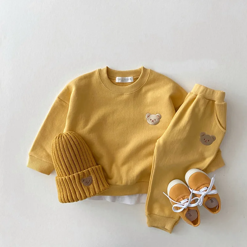 

Xxx Boys And Girls Clothing Sets Baby Long Sleeve T-shirt+pants 2pcs Suit Newborn Infant Cotton Cartoon Outfits 2021 Spring Fall
