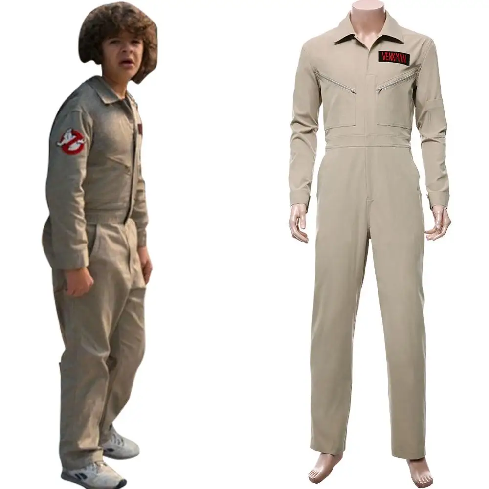 Странные Вещи сезон 2 Косплэй Охотники за привидениями костюм комбинезон форма