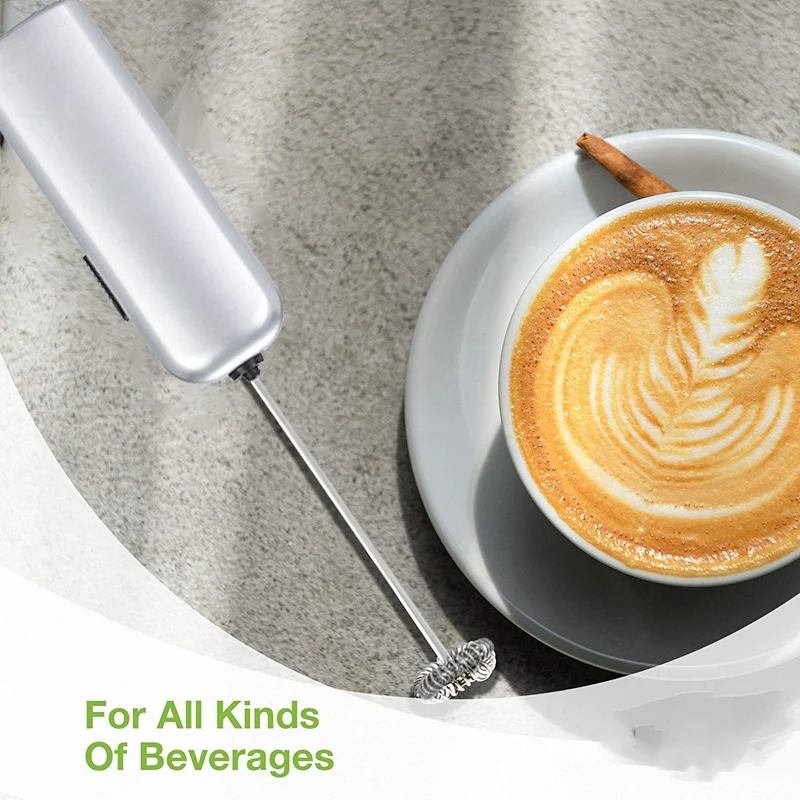 

Mini Handheld Mixer Milk Frother,Frother Drink Foamer Cream Whisk Cooking Mixer Handheld Stirrer Coffee Milk Egg Beater