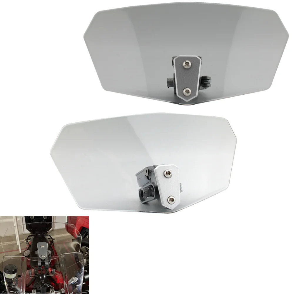 Регулируемое ветровое стекло для мотоцикла регулируемое расширение ветрового