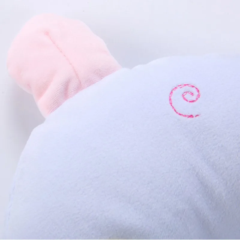 

Saleborn Baby Shaping Pillow Sleeping Support Prevent Flat Head Cushion Plush Cartoon Shape Soft Pillow