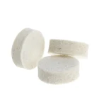 Полировальный круг из шерстяного фетра 25 мм, 50 шт., шлифовальный круг + 4 хвостовика 3,15 мм