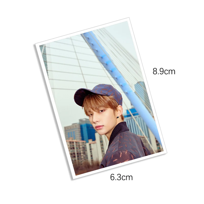 Kpop Stray Kids четвертый мини альбом &ltCle 1: mi1x&gt Polaroid Photo Lomo Card Fans Gifts металлическая