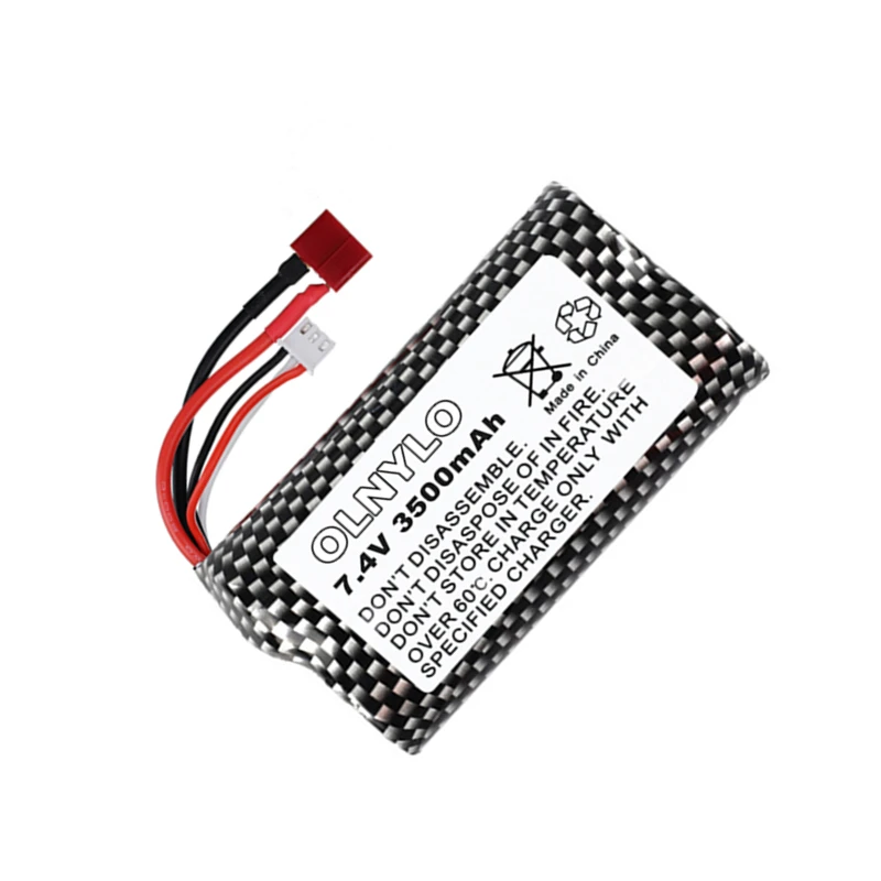 обновление 18650 74 v 3500mah 2s lipo батарея для