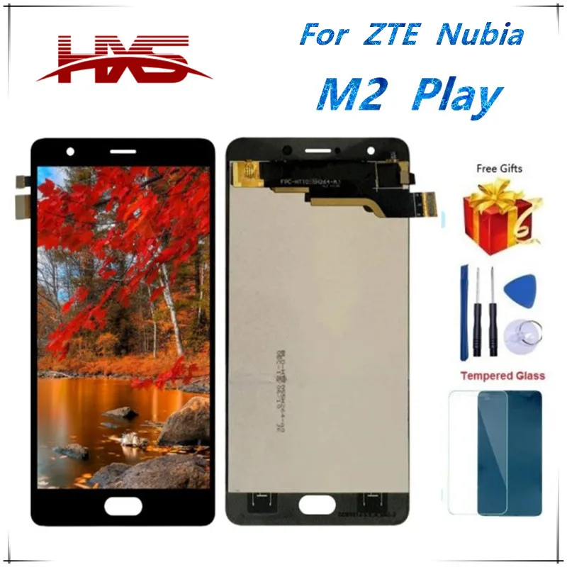 [H.X.S] для zte Nubia M2 Play NX907J ЖК-дисплей с сенсорным экраном дигитайзер сборка запасная