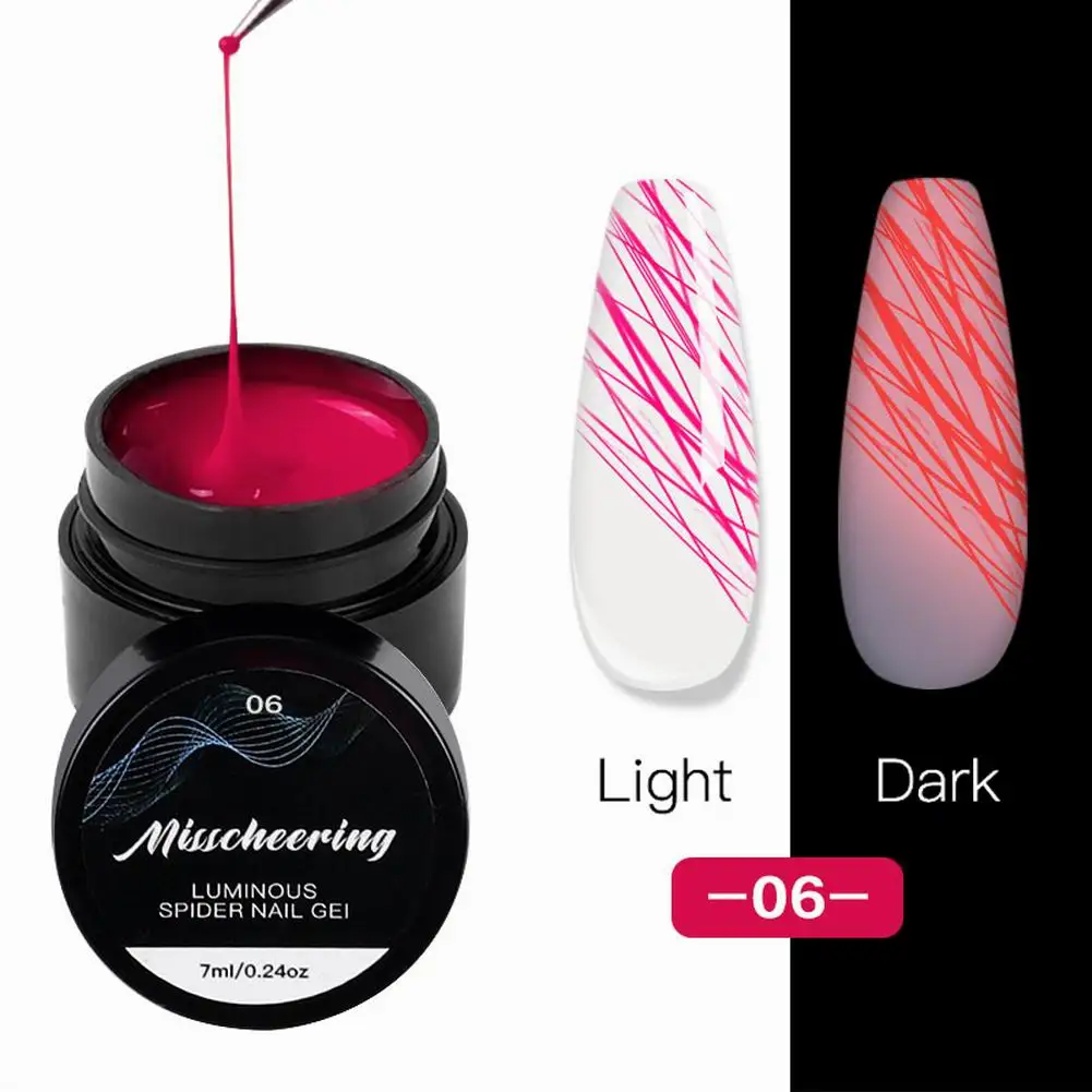 Гель-лак для ногтей 8 цветов флуоресцентный эффект | Красота и здоровье