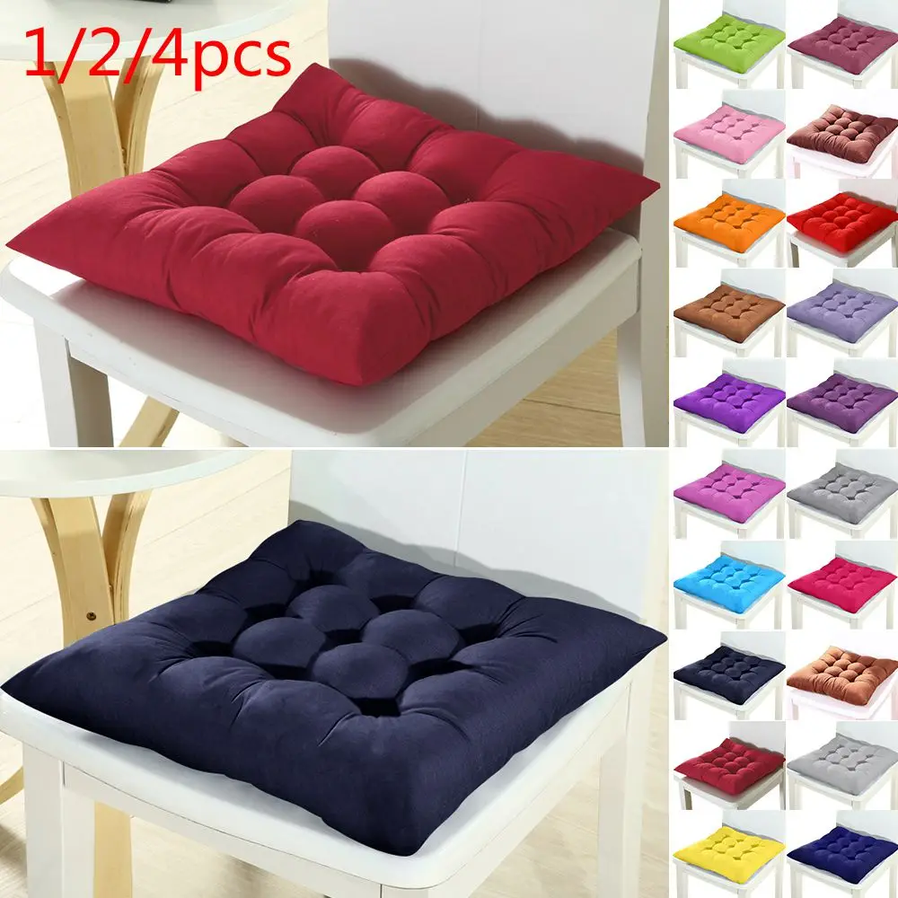 1/2/4 шт. Зимние офисные подушки под спину и на сиденье стула диванная подушка
