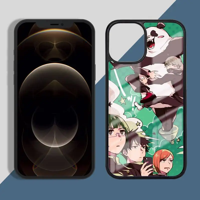 

Jujutsu Kaisen Anime Phone Case TPU+PC For iPhone X XR XS 11 12 mini Pro MAX 7 8 Plus