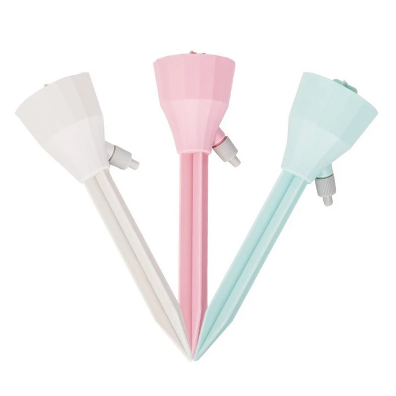 

3 Pcs Automatic Drip Plant Waterer Self Watering Spikes Devices Durable Gardening Tool Sets Adjustable Irrigation System for Gar