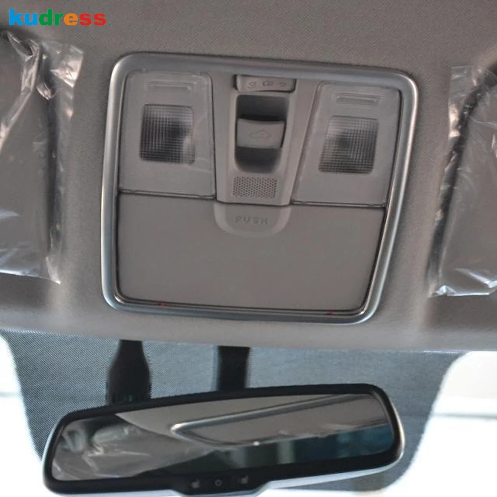 Автомобильный Стайлинг передняя + Задняя лампа для чтения рамка светильник чехлы