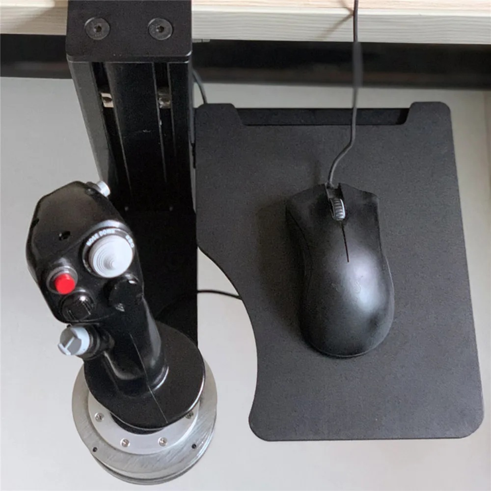 1 шт. металлический Мышь клавиатура лоток крепление для THRUSTMASTER Hotas X56 VKB джойстик